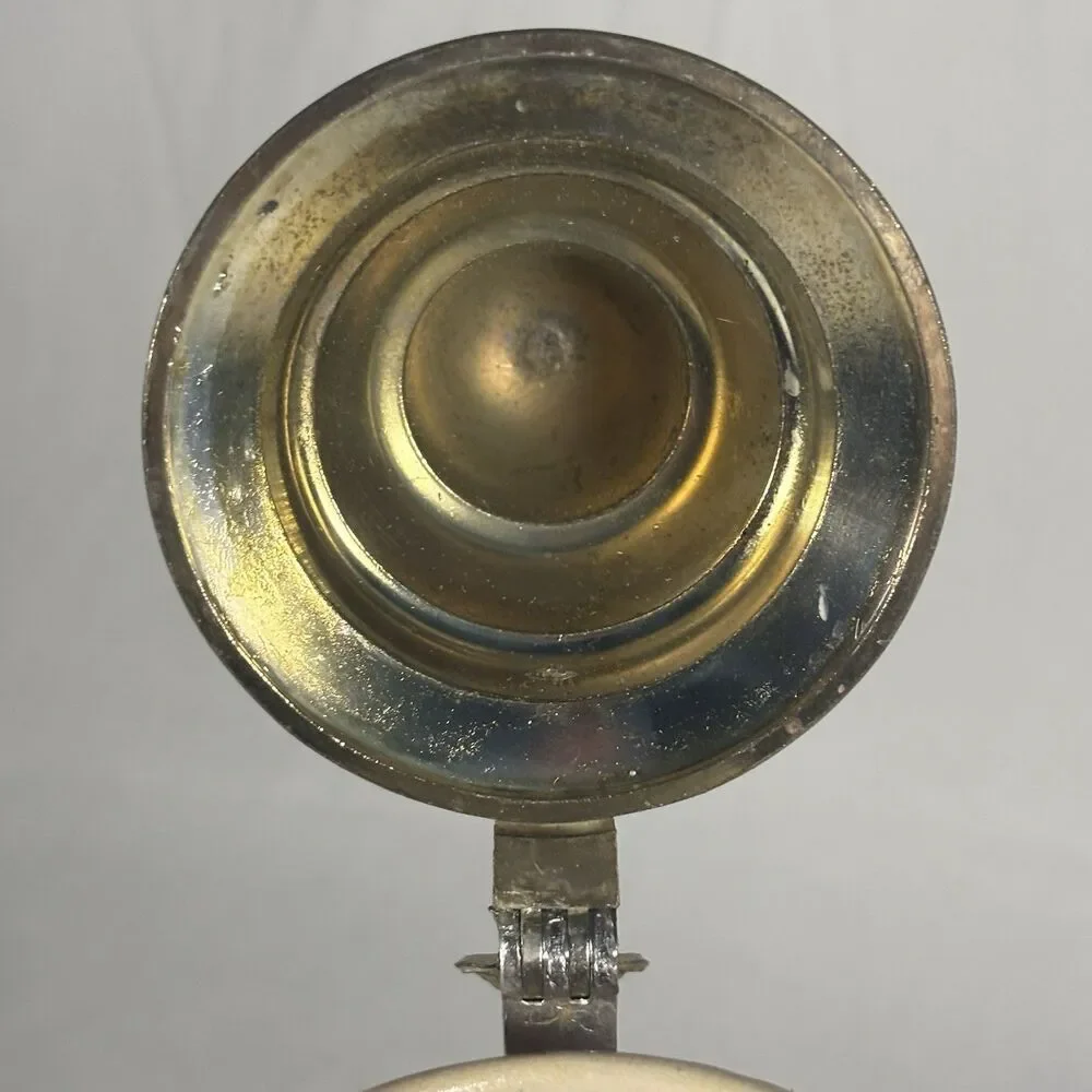W. Gehmann German Beer Stein Pewter Lid Castle Scene Gute Zeitvertreiber